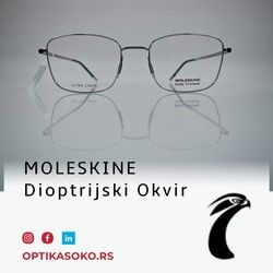 Moleskine dioptrijski okvir