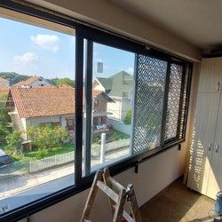 Zastakljivanje terase alu kliznim sistemom Kragujevac
