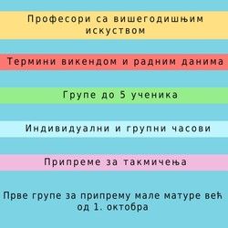 Priprema za prijemni za srednnu školu Zemun