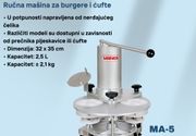 Ručna mašina za burgere i ćufte  