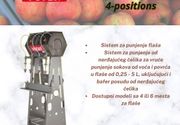 Punjač sa 4 pozicije - punjenje vrućeg soka od voća    