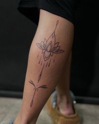 Tetovaža na nozi, majstor Maks