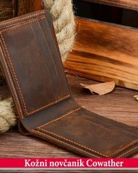 Kožni novčanik - ručno rađen