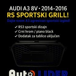 Predmja maska AUDI A3 RS LOOK!!!