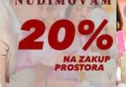 20% na zakup prostora do kraja januara!