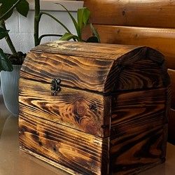 Rustična kutija od paleta 