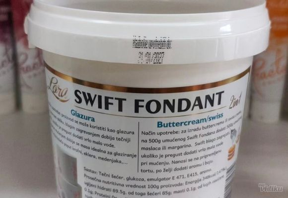 Swift fondant