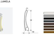Aluminijumska lamela za roletne