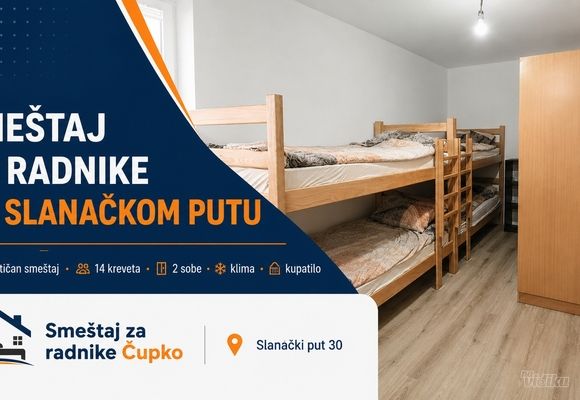 Smeštaj za radnike Slanački put