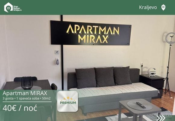 Stan Na Dan Kraljevo Apartman MIRAX