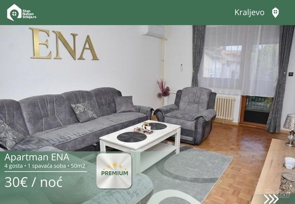 Stan Na Dan Kraljevo Apartman ENA