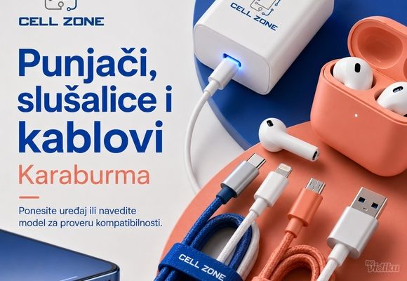 Punjači, slušalice i kablovi Karaburma