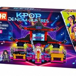 K-Pop Demon Hunters kockice (220) – koncertna bina (Rumi i Huntrix kocke)