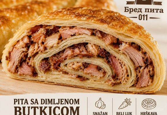 Pita sa dimljenom butkicom Karaburma