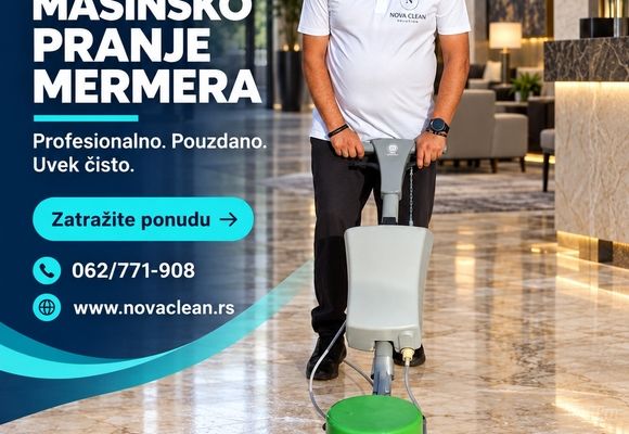 MAŠINSKO PRANJE MERMERA