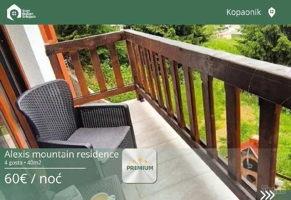 Stan Na Dan Kopaonik Alexis mountain residence