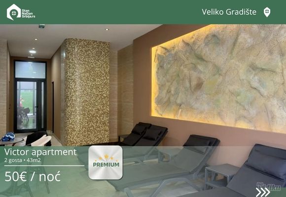 Stan Na Dan Srebrno Jezero Victor apartment