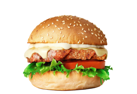 Chicken burger (Cezar burger)