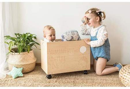 Drvena kutija za igračke