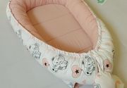 Gnezdo za bebe devojčice plus poklon ukrasno jastuče