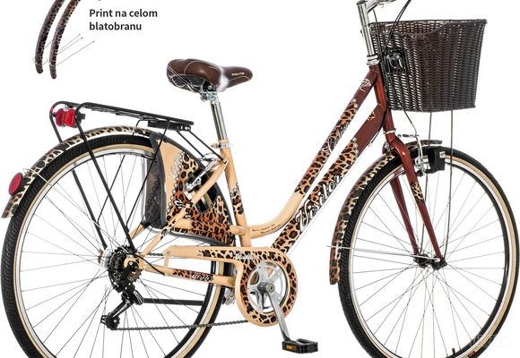 Gradski bicikli sa korpom VENERA BIKE