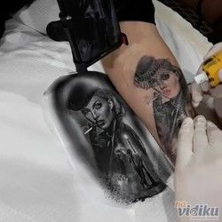 Tetoviranje PORTRET DAME/VIDEO