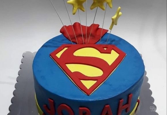 Supermen torta