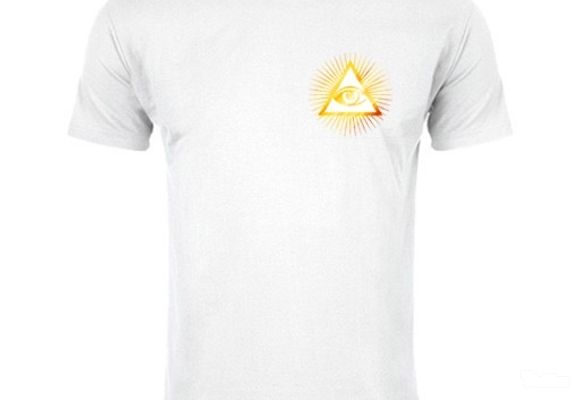 Majica sa masonskim znakom “Svevideće oko” (mali)