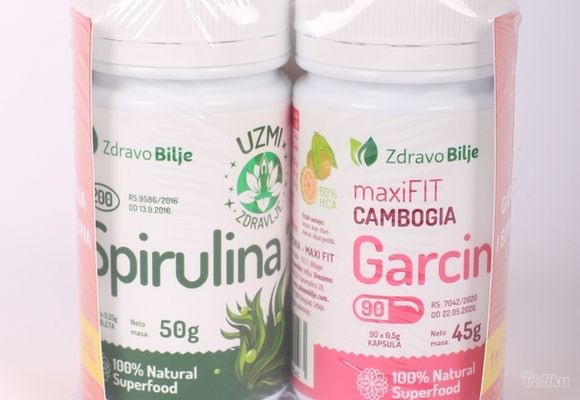 Garcinia + Spirulina akcija
