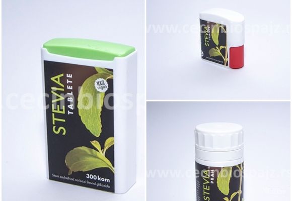 Stevija u prahu je prirodni ekstrakt biljke stevije (Stevia rebaudiana).
