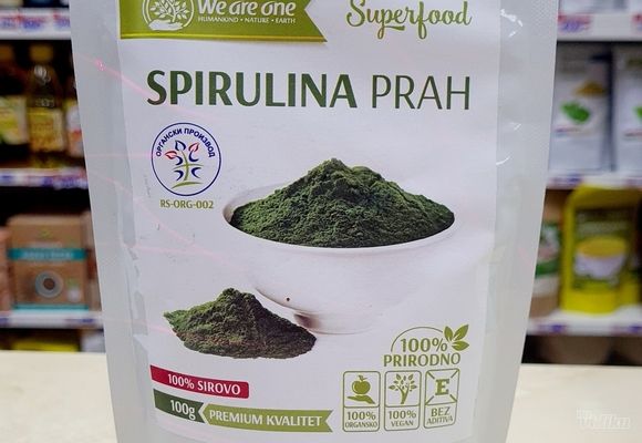 Spirulina prah organic 100gr We are one