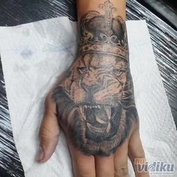 Tetovaza lava - Lion tattoo Beograd Žarkovo