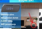 Spijunska kamera stoni sat FullHD 