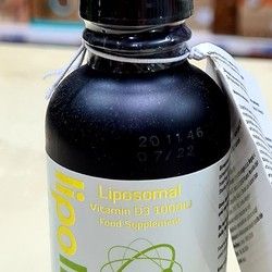 Liposomal vitamin D3 1000 IU 60ml