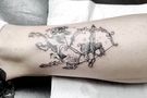 Tetovaza strelca - Sagittarius tattoo Beograd Žarkovo