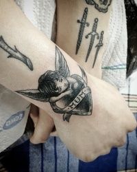 Tetovaza anđela - Angel tattoo Beograd Žarkovo