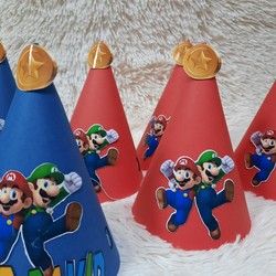 Rodjendanske kapice Super Mario