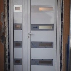 Aluminijumska ulazna vrata dvokrilna