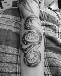 Tetovaža zmije - Snake tattoo Beograd Žarkovo