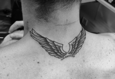 Tetovaža krila - Wings tattoo Beograd Žarkovo