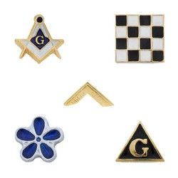 Masonske značkice Komplet od 5 kom (po ceni 4)