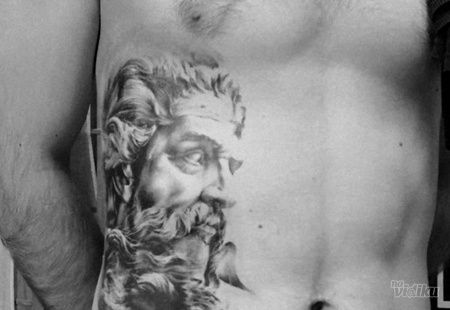 Tetovaža Zevsa - Zeus tattoo Beograd Žarkovo