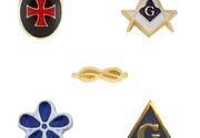 Masonske značkice komplet od 5 kom po ceni 4 (komplet 2)