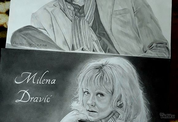 Crtanje GRAFIT OLOVKA/Milena Dravić i Dragan Nikolić