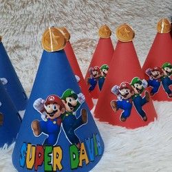 Rodjendanske kapice Super Mario