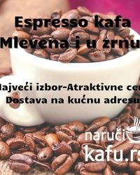 Espresso kafa - Mlevena i u zrnu