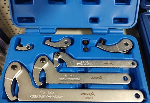 Garnitura podesivih ključeva 35-60 mm,60-90 mm,90-120 mm 6/1 ASTA