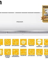 Maxon inverter klima Fresh plus Wi-fi mxi-12hc011i