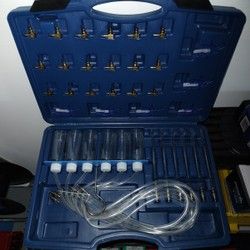 Specijalni alat za ispitivanje preliva dizni u plastičnom koferu ASTA