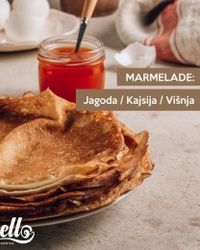 Slatka palacinka marmelada Novi Sad
